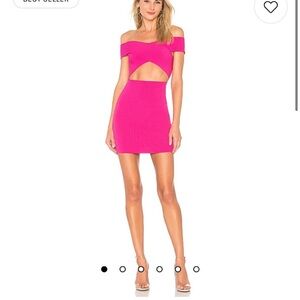 Superdown cutout mini dress